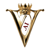 VIP Domains .ai TLD Logo - No Background