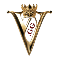 VIP Domains .gg TLD Logo - No Background