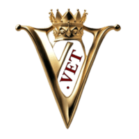 VIP Domains .vet TLD Logo - No Background